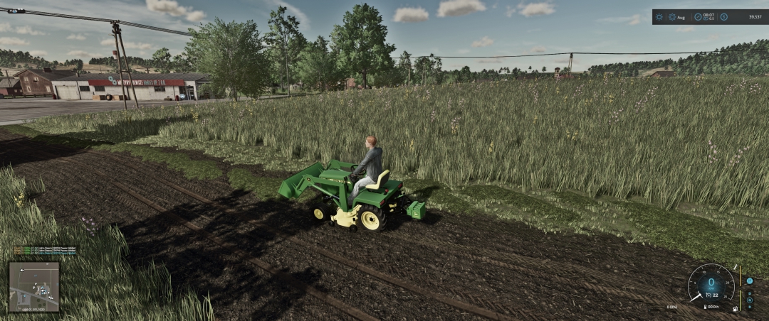 John Deere 332 Lawn Tractor Garden Tractor Mod Pack V 1.0.22