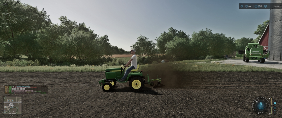 John Deere 332 Lawn Tractor Garden Tractor Mod Pack V 1.0.22