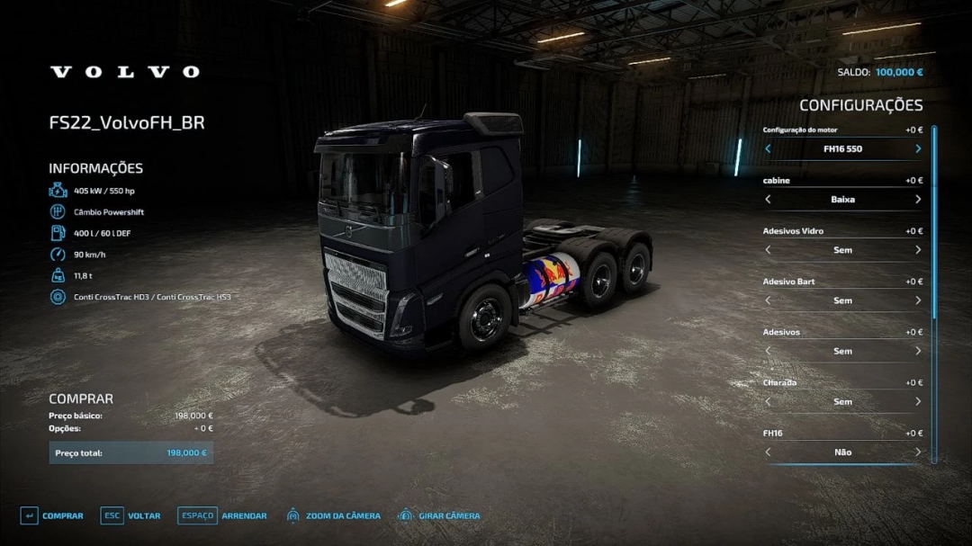 Volvo FH16 BR v1.0.0.0