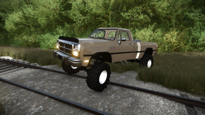 fs22-mods,  1991 Dodge Ram W350 (Mo Powa)