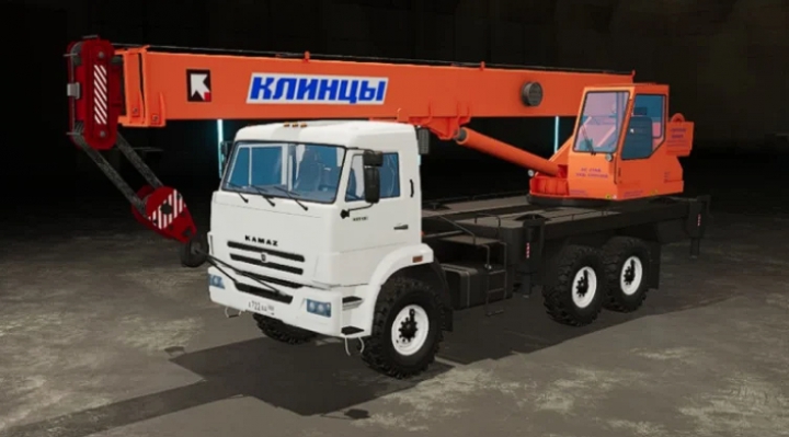 fs22-mods,  KAMAZ CRANE KLINCY 6X6 beta