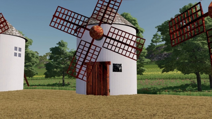 fs22-mods,  La Mancha windmill v1.0.0.0