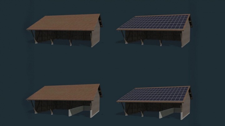 fs22-mods,  Old Wood Sheds v1.0.0.0