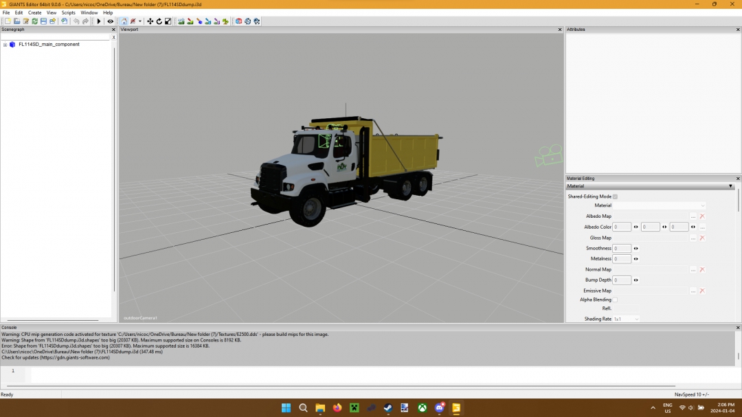 Freightliner FL114SD custom V 3.0.0.0