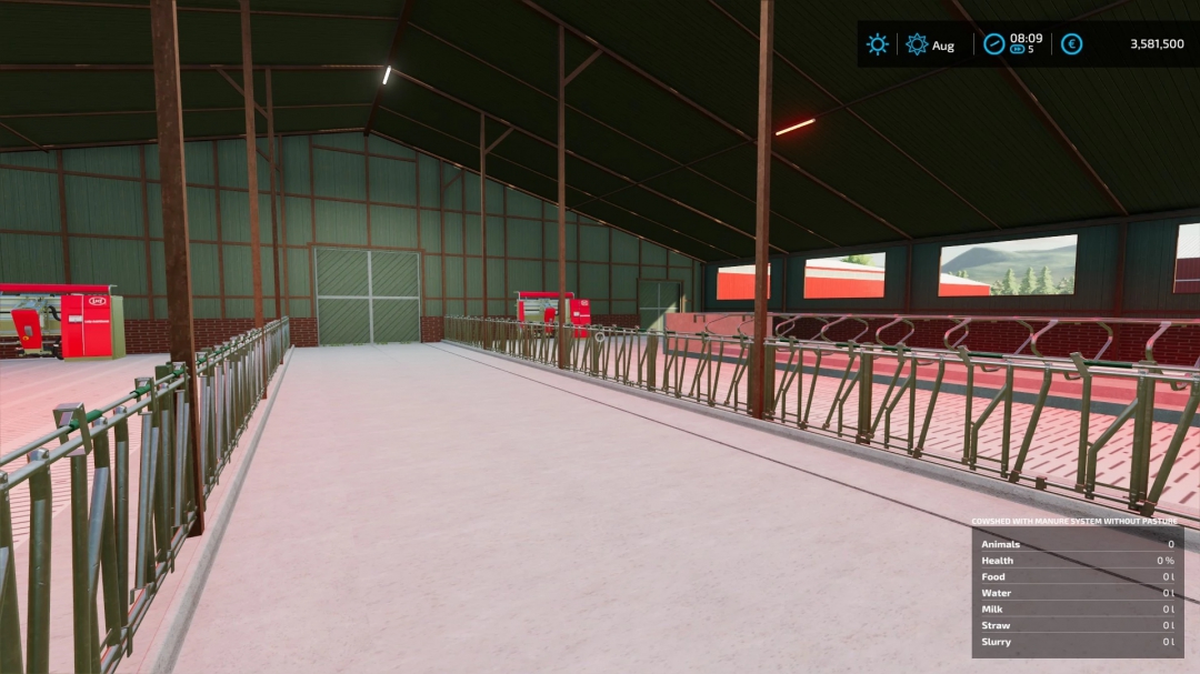 Cowshed With Manure System Without Pasture v3.0.0.0