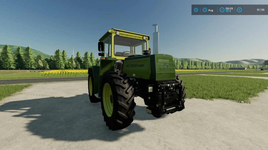 Mercedes Benz trac 1100_1800 v2.0.0.7