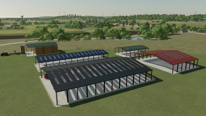 fs22-mods,  Open Sheds Pack v1.0.0.0