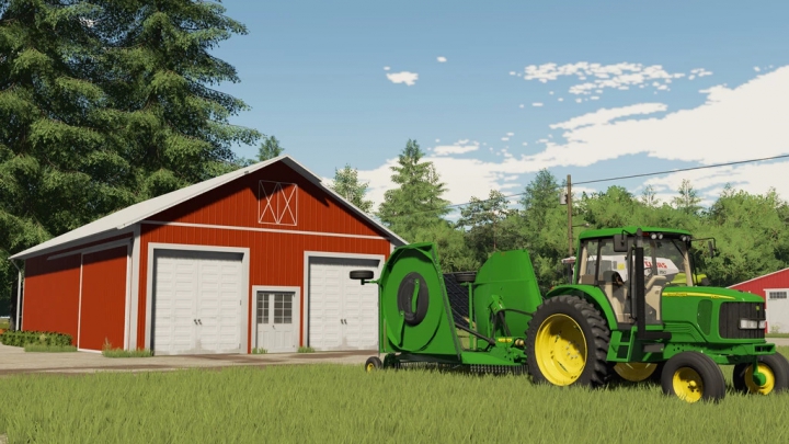 fs22-mods,  Small American Metal Hall v1.0.0.0