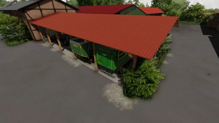 fs22-mods,  Drive through hall V1.0.0.0