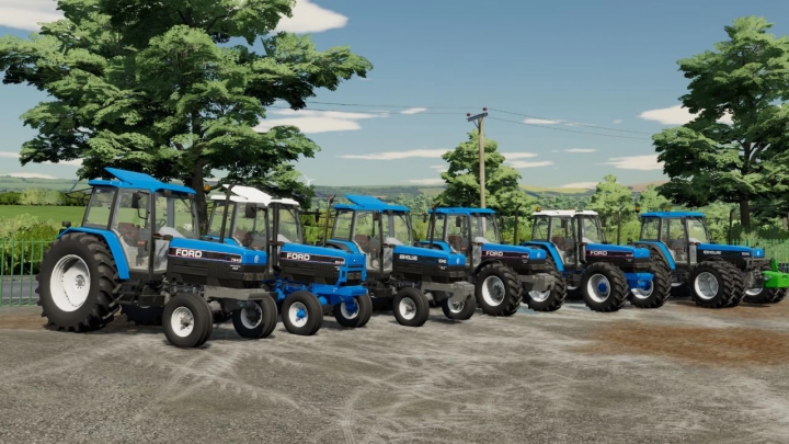 fs22-mods,  New Holland/Ford 40 Series 6 Cylinder Pack v1.1.0.0