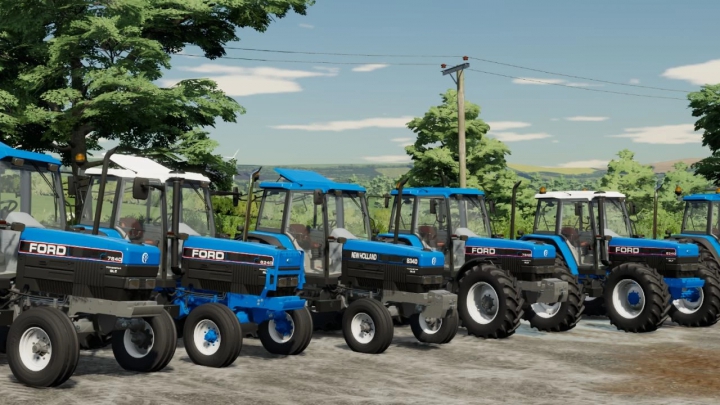 Image: New Holland/Ford 40 Series 6 Cylinder Pack v1.1.0.0 1