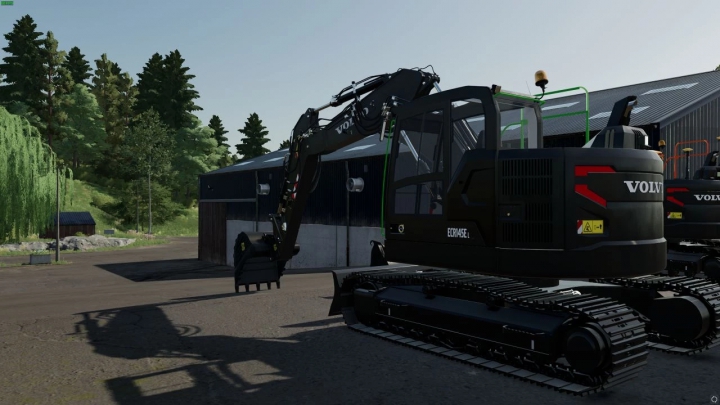 fs22-mods,  Volvo ECR145EL with variable arm v1.0.0.0