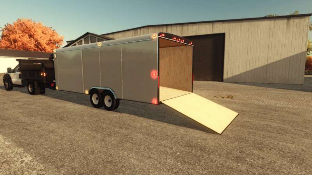 Enclosed Trailer (Skinnable)