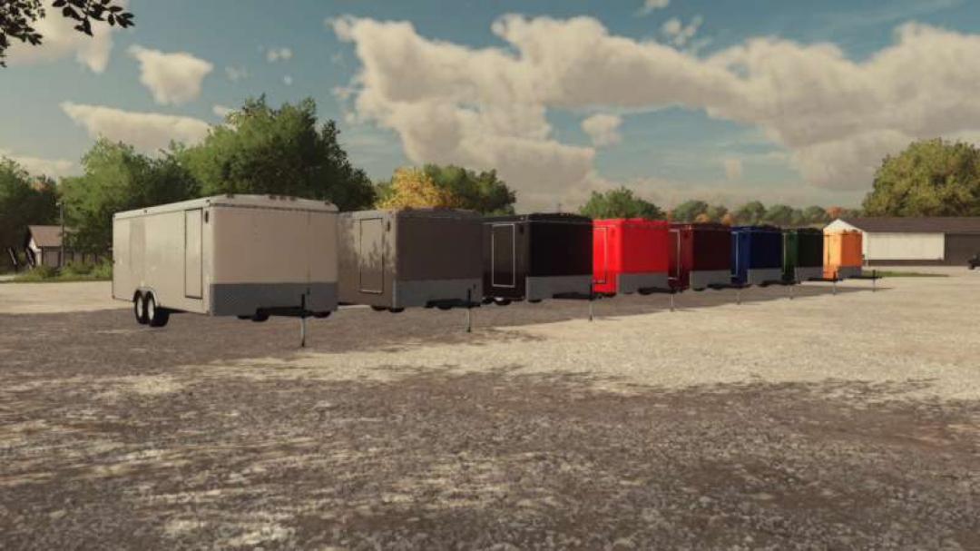 Enclosed Trailer (Skinnable)