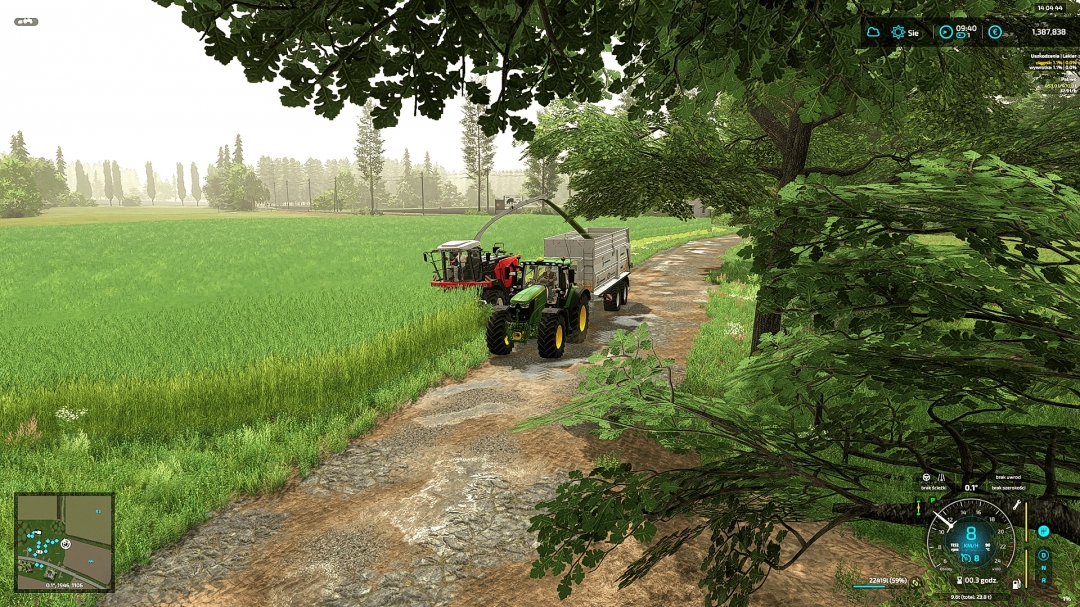 FS22 Osiek (Save Game New Farm) v1.0.0.0