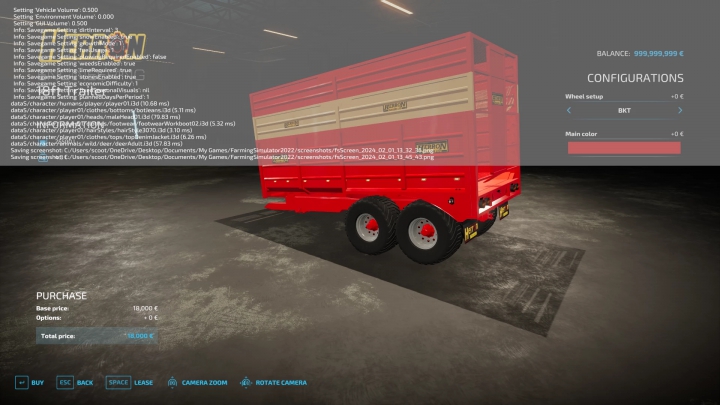 Image: Herron 18ft Silage Trailer v1.0.0.0