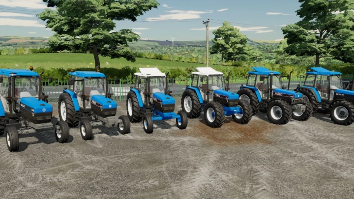 fs22-mods,  New Holland Ford 40 Series 4 Cylinder Pack v1.3.0.0