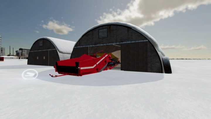 Image: Reinforced Quonset Sheds For Woodchips v1.0.0.0 3