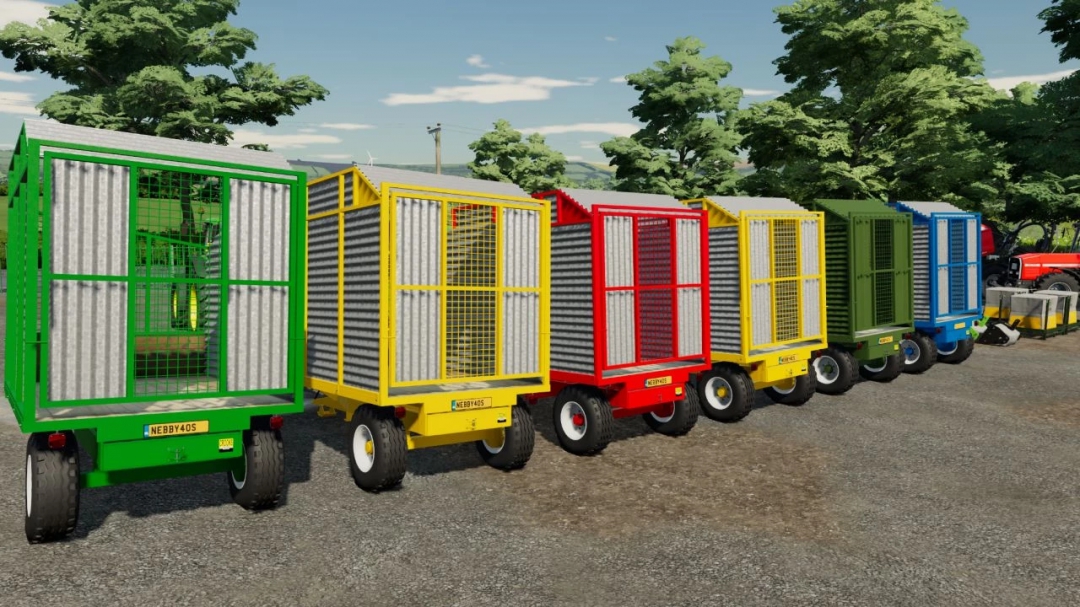 Crooks Single Axle Silage Trailer v1.3.0.0