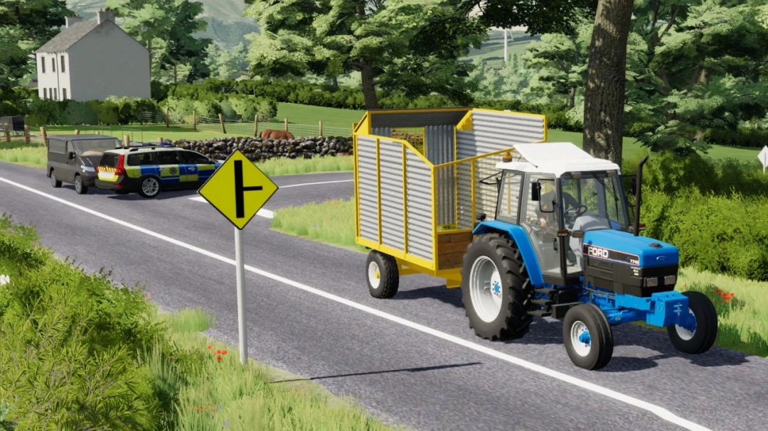 Crooks Single Axle Silage Trailer v1.3.0.0