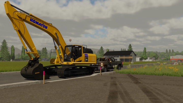 fs22-mods,  Komatsu PC360 Long Stick v1.0.0.0