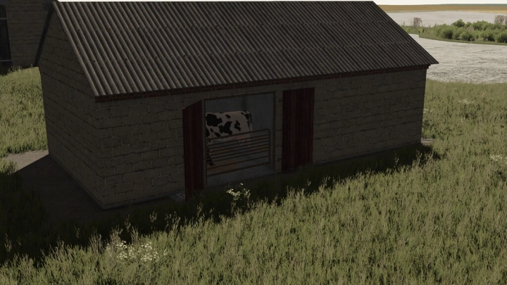 fs22-mods,  Small Cowshed v1.0.0.0