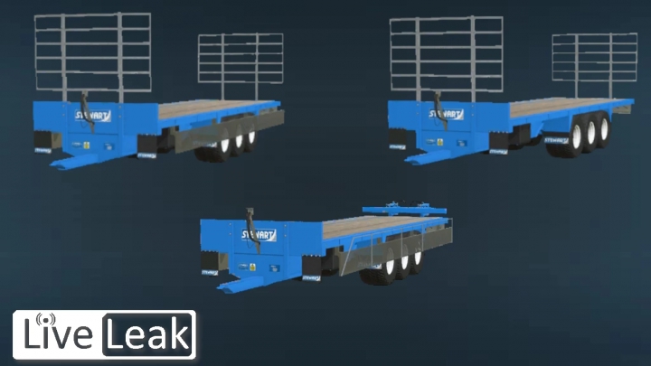 Image: Stewart GX Tri-axle Flatbed v1.0.0.0 0