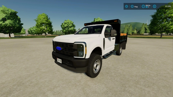 Image: 2023 Ford F350 Dump Truck v1.0.0.0 0