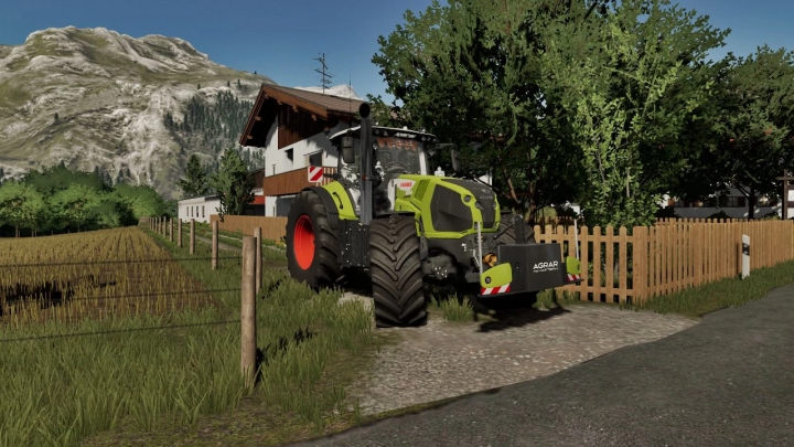 Image: Claas Axion 800 Edited V1.0.0.0 0