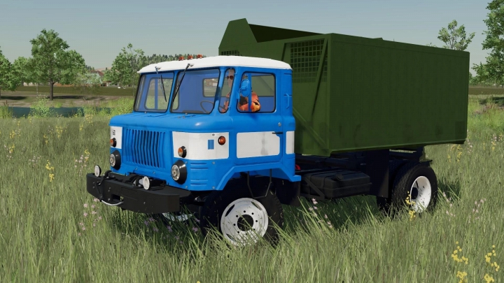 fs22-mods,  GAZ-66 dump truck v1.0.1.0