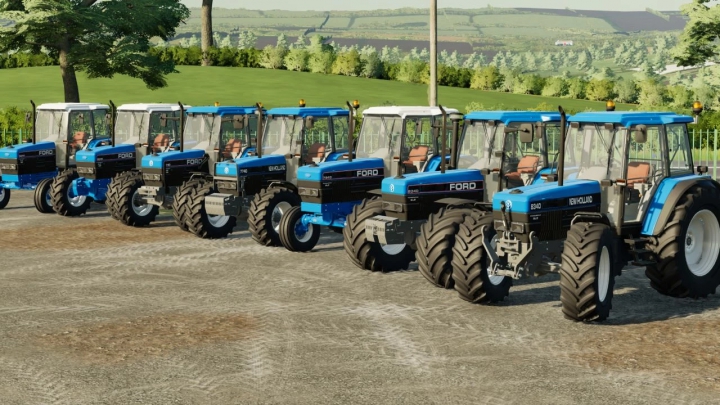 Image: New Holland Ford 40 Series 6 Cylinder Pack v1.4.0.0 0