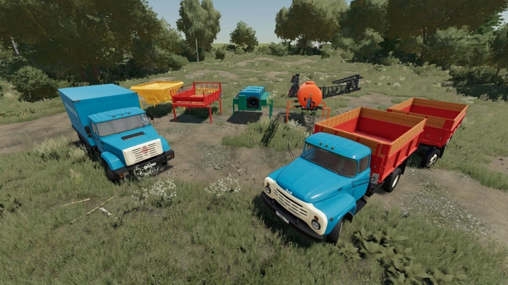 fs22-mods, ZIL Pack v1.2.0.4