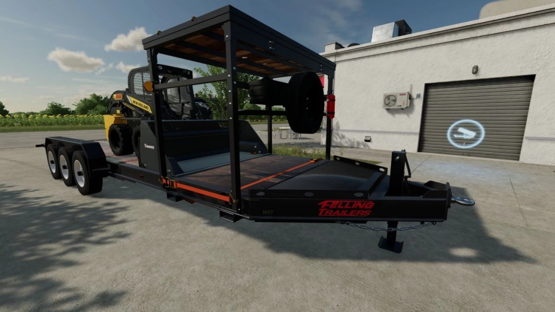 Felling Skid Steer Trailer V1.0.0.0