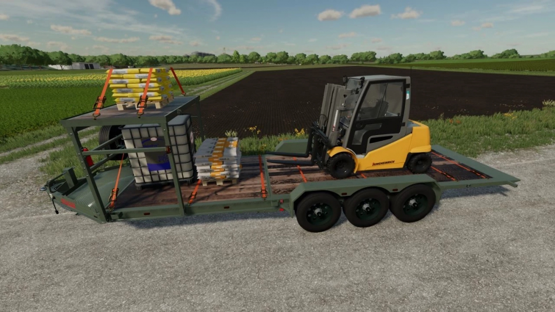 Felling Skid Steer Trailer V1.0.0.0