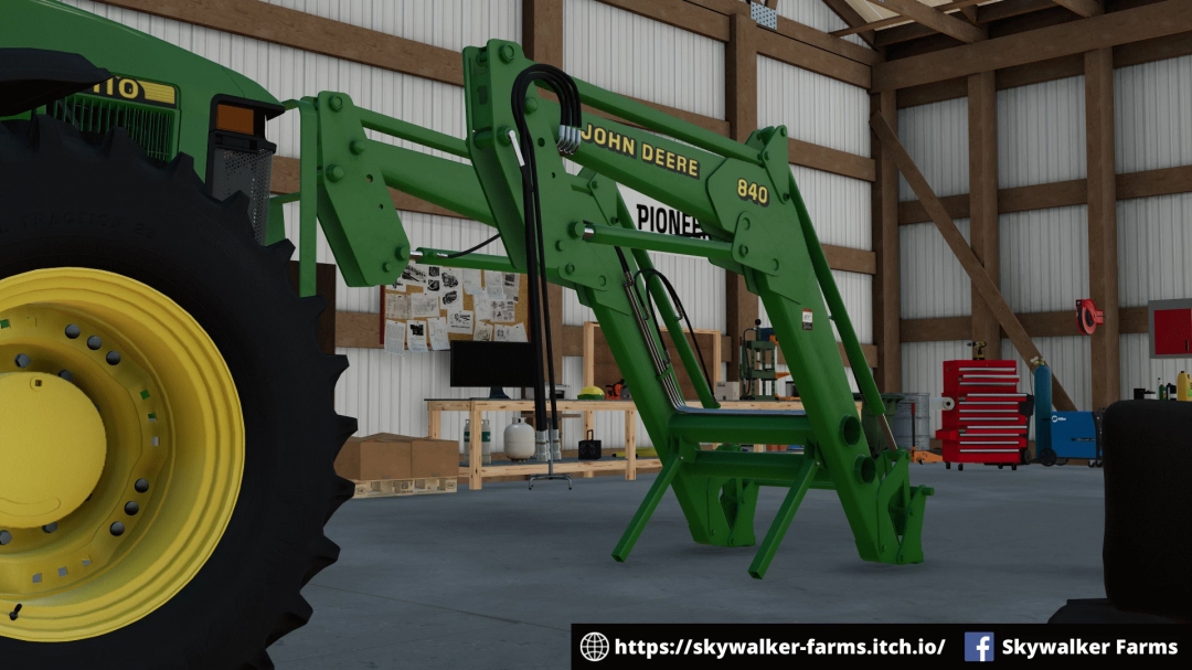 John Deere 840 Frontloader v1.0.0.0