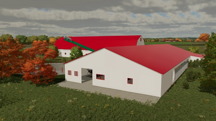 Mod-Network || Cow Barn v1.0.0.0 FS22 mods