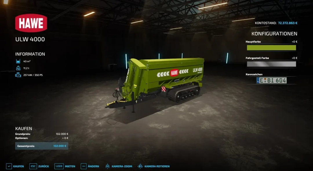 Hawe ULW 4000 Crawler v2.0.0.0