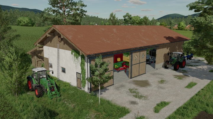 fs22-mods,  Bavarian Barns v1.0.0.0