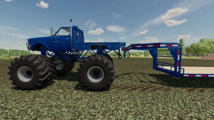 fs22-mods,  Flatbed Monster Truck v1.0.0.1