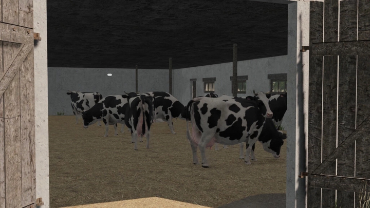 fs22-mods,  Small Cow Barn v1.0.0.2