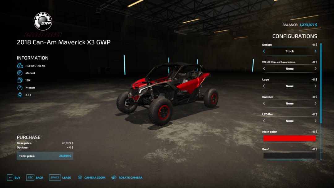 2018 Can-Am Maverick X3