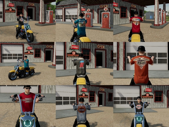 Image: Harley themed clothing pack v1.0.0.0 0