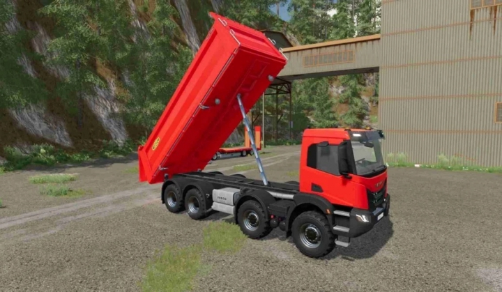 Image: IVECO X-WAY 8x8 MEILLER KIPPER Agro fix V1.0.0.1 7