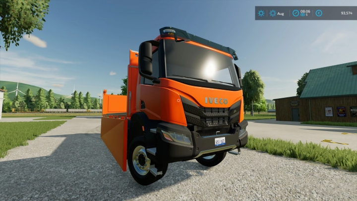 Image: IVECO X-WAY 8x8 MEILLER KIPPER Agro fix V1.0.0.1 3