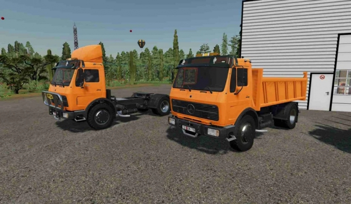 Image: MERCEDES BENZ NG 16.32 4X4 Agro V1.0.0.1