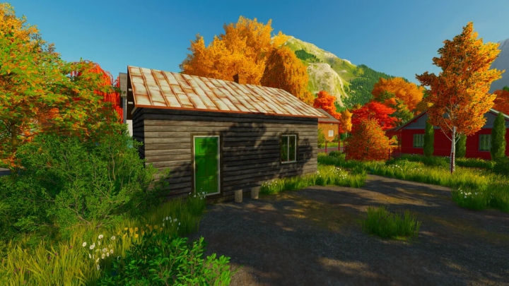 fs22-mods,  Old Wooden House Prefab v1.0.0.0