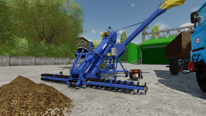 fs22-mods,  ZZP-60 Russian Grain Thrower v1.0.0.0