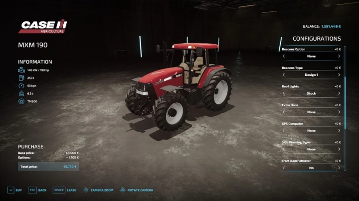 Image: Case IH MXM 190 v1.5.0.0 1