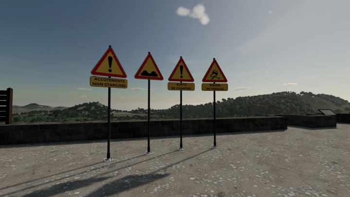 Image: French Temporary Signs v1.0.0.0 3