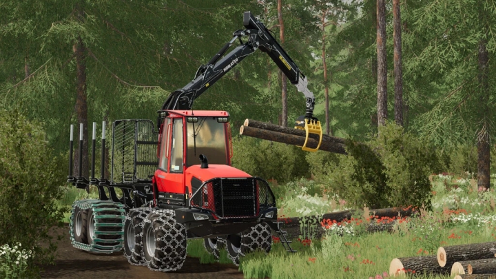 Image: Komatsu Forwarder Pack v1.1.0.0 0